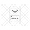 Pagamento Sem Contato Pagamento Pagamento Sem Dinheiro Ícone