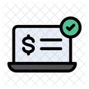 Pagamento verificado  Ícone