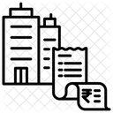 Pagamentos Corporativos Fatura De Aluguel Fatura De Aluguel De Habitacao Ícone
