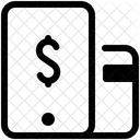 Pagar Cartao De Credito Movel Pagamento Movel Ícone