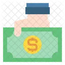 Mano Dinero Moneda Icon