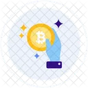 Pagar Con Bitcoin Pagar Pago Icono