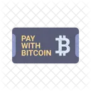 Pagar Con Bitcoin Icono