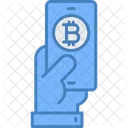 Pagar Con Bitcoin Icon