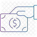 Pagar Em Dinheiro Pagamento Dinheiro Ícone