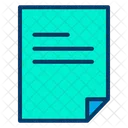 Paper Document Letter Icon