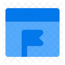 Page Flag Website Icon