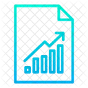 Increase Budiness Paper Growth Page Business Growth Icon