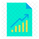Increase Budiness Paper Growth Page Business Growth Icon