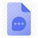 Page chat  Icon