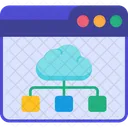 Page Cloud Computing Browser Cloud Icon