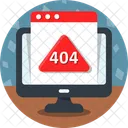 Page Derreur 404 Web Icône