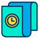 Page d'horloge  Icône