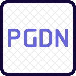 Page Down  Icon