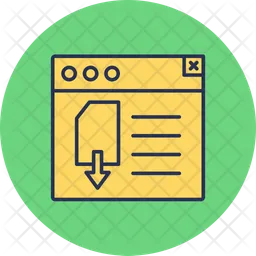 Page download  Icon