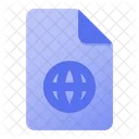 Web Page Document Icon