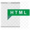 Page HTML  Icône