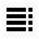 Page Text List Icon
