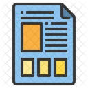 Page Layout Paper Document Icon