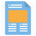 Page Layout Icon