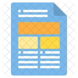 Page Layout  Icon