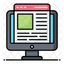 Page Layout Template Webpage Icon