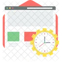Page Load Time  Icon