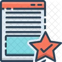 Page Quality Attribute Document Icon