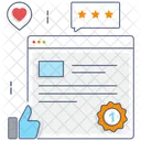 Page Quality Rating Page Ranking Icon