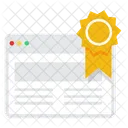 Page Rank Rank Documents Icon