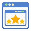 Page Ranking Page Quality Website Ranking Icon
