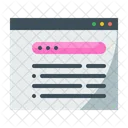 Page Search Website  Icon
