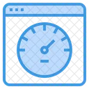 Page Speed Web Spped Speedometer Icon