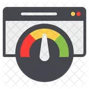 Page Speed Web Page High Speed Icon