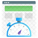 Speed Optimization Page Speed Web Performance Icon