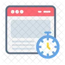 Page Speed Optimize Performance Icon