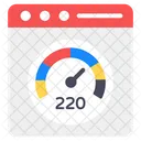 Page Speed Test Web Speed Web Speed Checking Icon