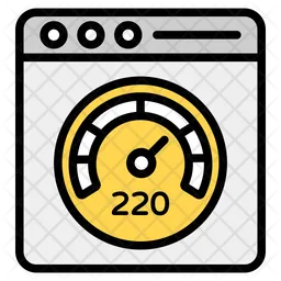 Page Speed Test  Icon