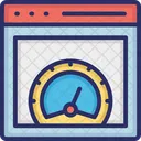 Page Speed Test Speed Testing Web Performance Icon