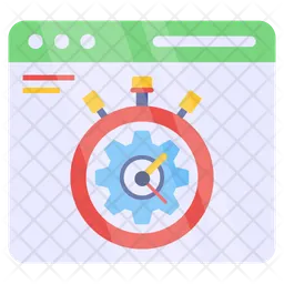 Page Speed Test  Icon