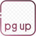 Page up  アイコン