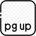 Page Up アイコン