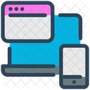 Page Web en ligne  Icon