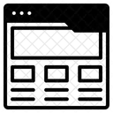 Page web  Icône