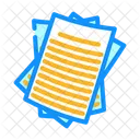 Pages Stacked List Icon