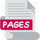Pages Pages File Pages Format Icon