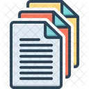 Pages Sheet Document Icon