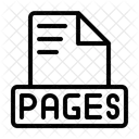 Pages Document File Icon