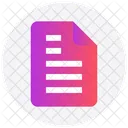 Arquivo Pagina Documento Ícone