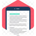 Pagina Web Documento Ícone